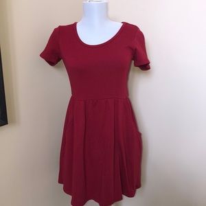 Forever 21 fit and flare dress with pockets!